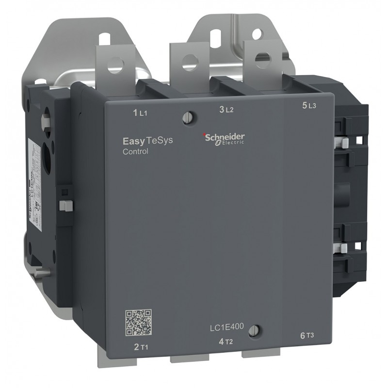 LC1E400M7 - Контактор Tesys E, In-400 A, 200 кВт, Uc-220 В AC, Schneider Electric