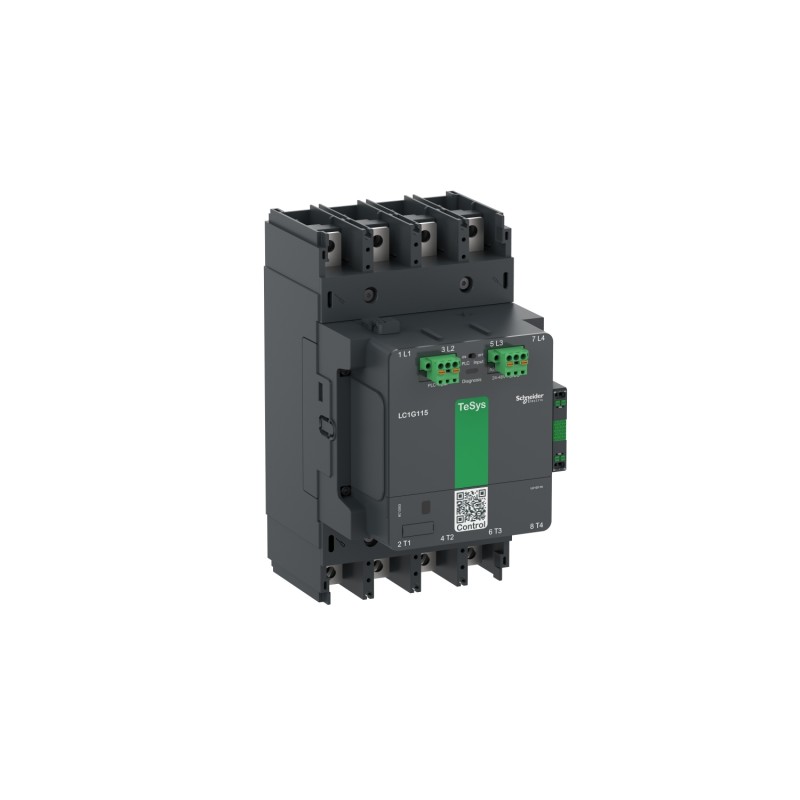 LC1G2254LSEA - Контактор TeSys Giga Advanced, 4P, In-225 A, Uc-200...500 В AC/DC, Schneider Electric