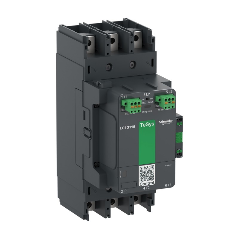 LC1G225LSEA - Контактор TeSys Giga Advanced, 3P, In-225 A, Uc-200...500 В AC/DC, Schneider Electric