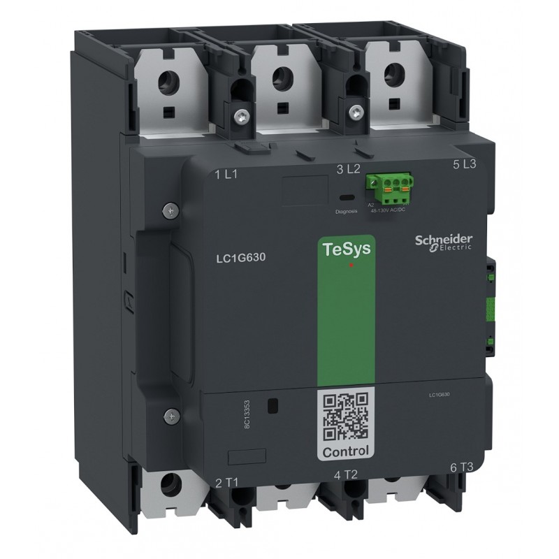 LC1G800KUEN - Контактор TeSys Giga Standard, 3P, In-800 A, Uc-100...250 В AC/DC, Schneider Electric