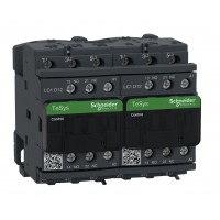 LC2D12M7 - Реверсивный контактор Tesys D, In-12 A, 5,5 кВт, Uc-220 В AC, 1NO+1NC, Schneider Electric