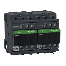 LC2D12M7 - Реверсивный контактор Tesys D, In-12 A, 5,5 кВт, Uc-220 В AC, 1NO+1NC, Schneider Electric