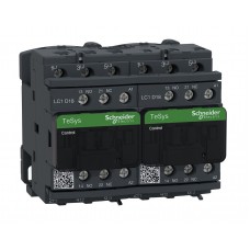 LC2D18B7 - Реверсивный контактор Tesys D, In-18 A, 7,5 кВт, Uc-24 В AC, 1NO+1NC, Schneider Electric