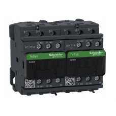 LC2D18M7 - Реверсивный контактор Tesys D, In-18 A, 7,5 кВт, Uc-220 В AC, 1NO+1NC, Schneider Electric