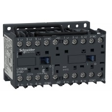 LP2K0901BD - Реверсивный контактор Tesys K, In-9 A, 4 кВт, Uc-24 В DC, 1NC, Schneider Electric
