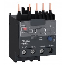 LR2K0307 - Тепловое реле Tesys K для контакторов LC1K, Ir-1.2-1.8 А, Schneider Electric