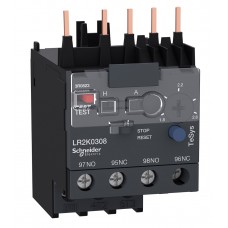 LR2K0308 - Тепловое реле Tesys K для контакторов LC1K, Ir-1.8-2.6 А, Schneider Electric