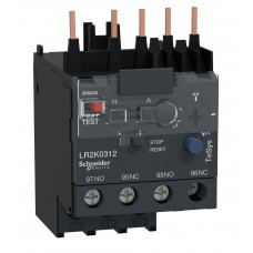 LR2K0312 - Тепловое реле Tesys K для контакторов LC1K, Ir-3.7-5.5 А, Schneider Electric