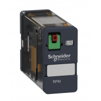Промежуточное реле RPM, Ie-15 A, Uc-24 В AC, 1 C/O, кнопка тест, Schneider Electric (RPM11B7)