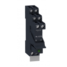 RSB2A080BDPV - Промежуточное реле RSB (в сборе с цоколем), Ie-8 A, Uc-24 В DC, 2 C/O, Schneider Electric