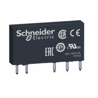 RSL1AB4ED - Промежуточное реле RSL, Ie-6 A, Uc-48 В DC, 1 C/O, Schneider Electric