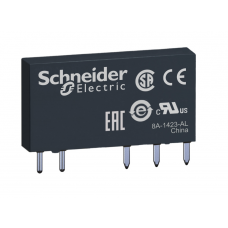 RSL1AB4BD - Промежуточное реле RSL, Ie-6 A, Uc-24 В DC, 1 C/O, Schneider Electric