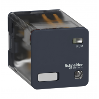 RUMC23P7 - Промежуточное реле RUM, Ie-10 A, Uc-230 В AC, 2 C/O, LED, Schneider Electric