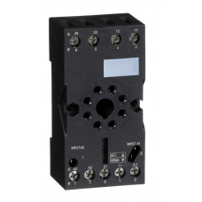 RUZC2M - Розетка с цилиндрическими контактами для реле RUMC2, Schneider Electric