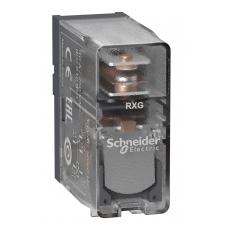 RXG15P7 - Промежуточное реле RXG, Ie-10 A, Uc-230 В AC, 1 C/O, Schneider Electric