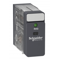 RXG23M7 - Промежуточное реле RXG, Ie-5 A, Uc-220 В AC, 2 C/O, LED, Schneider Electric