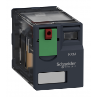 RXM3AB1B7 - Промежуточное реле RXM, Ie-10 A, Uc-24 В AC, 3 C/O, кнопка тест, Schneider Electric