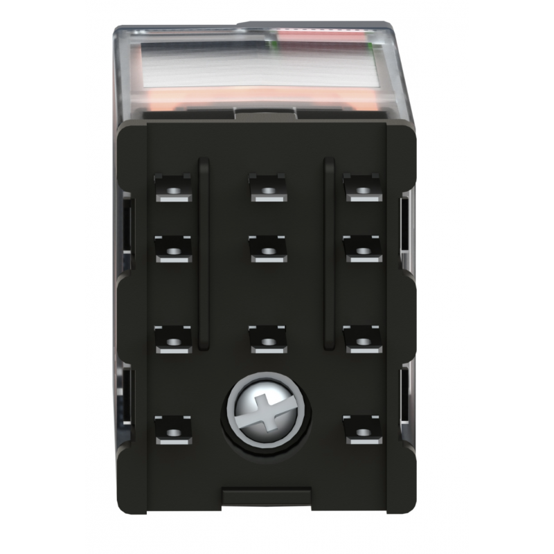 RXM3AB1B7 - Промежуточное реле RXM, Ie-10 A, Uc-24 В AC, 3 C/O, кнопка тест, Schneider Electric