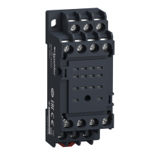 RXZE1M4C - Простая розетка 29 мм для реле RXM2/4, Schneider Electric