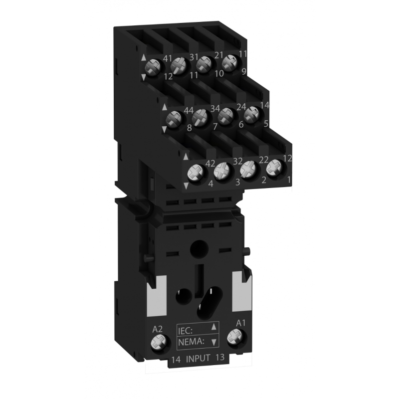 RXZE2S114M - Розетка для реле типа RXM4, Schneider Electric