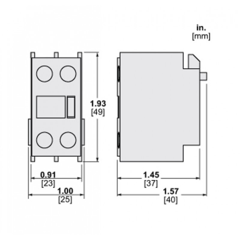 LADN11 - Дополнительный контакт Tesys D, 1NO+1NC, Schneider Electric
