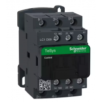 LC1D09M7 - Контактор Tesys D, In-9 A, 4 кВт, Uc-220 В AC, 1NO+1NC, Schneider Electric