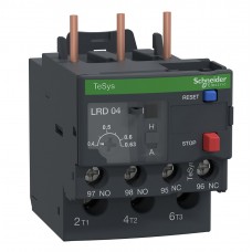 LRD04 - Тепловое реле Tesys D для контакторов LC1D09-LC1D32, Ir-0.4-0.63 А, Schneider Electric