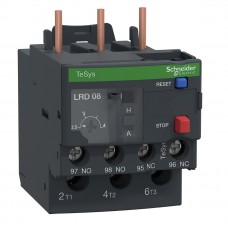 LRD08 - Тепловое реле Tesys D для контакторов LC1D09-LC1D32, Ir-2.4-4 А, Schneider Electric