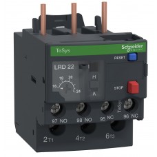 LRD22 - Тепловое реле Tesys D для контакторов LC1D09-LC1D32, Ir-16-24 А, Schneider Electric