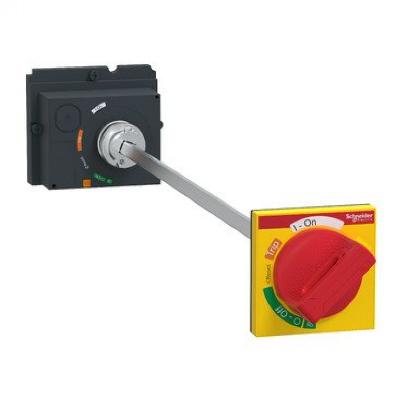 LV429340T – Выносная красно-желтая поворотная рукоятка для NSX100-250, Schneider Electric