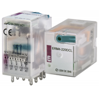 2473023 - Промежуточное реле ERM4, In-6 A, 4 C/O, Uc-220 В DC (LED), ETI