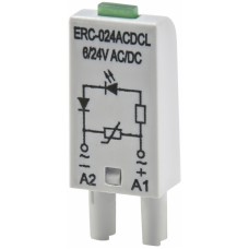 2473040 - Модуль защиты и индикации ERC-024ACDCL, Uc-6…24 В AC/DC, ETI