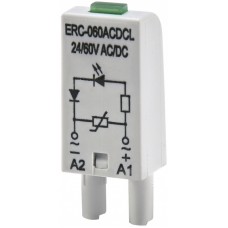 2473041 - Модуль защиты и индикации ERC-060ACDCL, Uc-24…60 В AC/DC, ETI