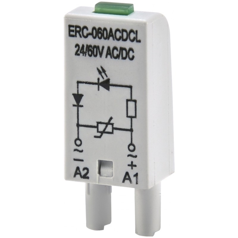 2473041 - Модуль защиты и индикации ERC-060ACDCL, Uc-24…60 В AC/DC, ETI