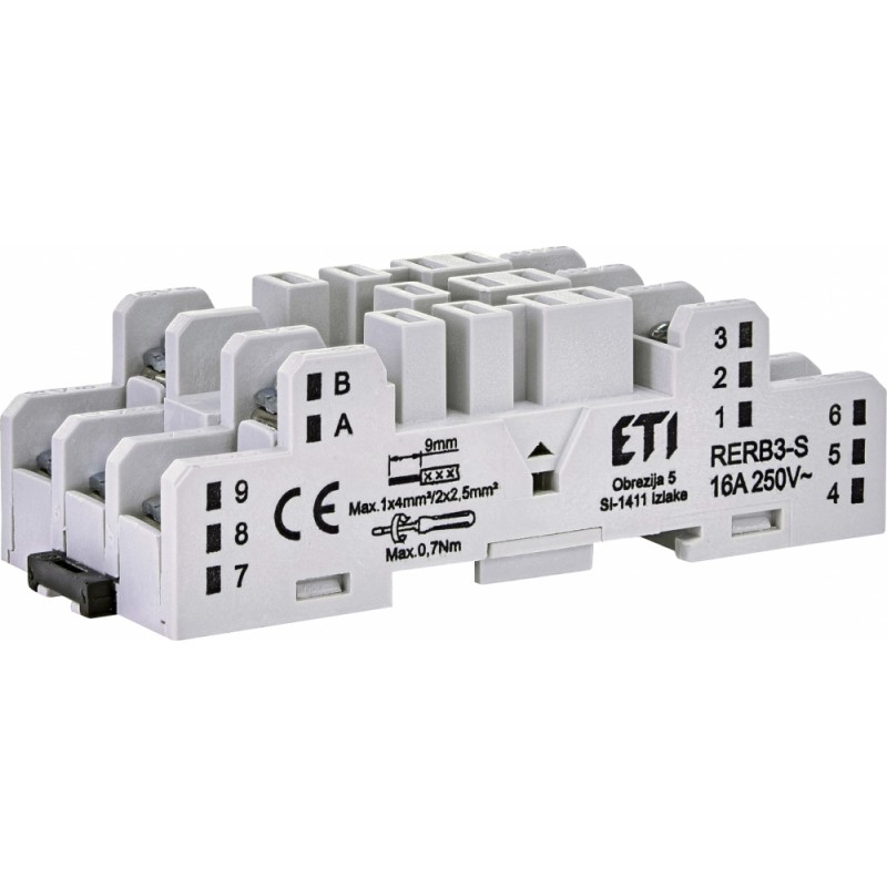 2473064 - Цоколь RERB3-S для реле RERM3, ETI