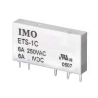 ETS-1CN-SL-24VDC - Промежуточное реле ETS, Ie-6 A, Uc-24 В DC, 1 C/O, IMO