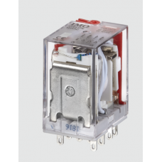 HYE31PN230AC - Промежуточное реле HYE, Ie-10 A, Uc-230 В AC, 3 C/O, LED, кнопка тест, IMO