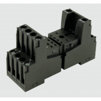 Цоколь для реле серии HYE21, с фиксирующей скобой, 2 C/O, IMO (SRNE2-D)