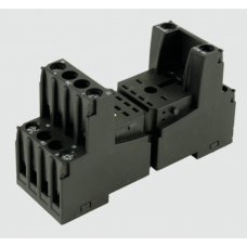 SRNE2-D - Цоколь для реле серии HYE21, с фиксирующей скобой, 2 C/O, IMO