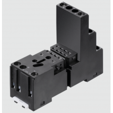 SRNE2-S - Цоколь для реле серии HYE21, с фиксирующей скобой, 2 C/O, IMO