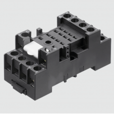SRNE4-C - Цоколь для реле серии HYE41, с фиксирующей скобой, 4 C/O, IMO
