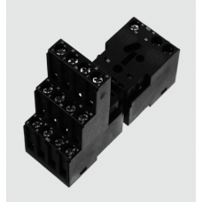 SRNE4-S - Цоколь для реле серии HYE41, с фиксирующей скобой, 4 C/O, IMO