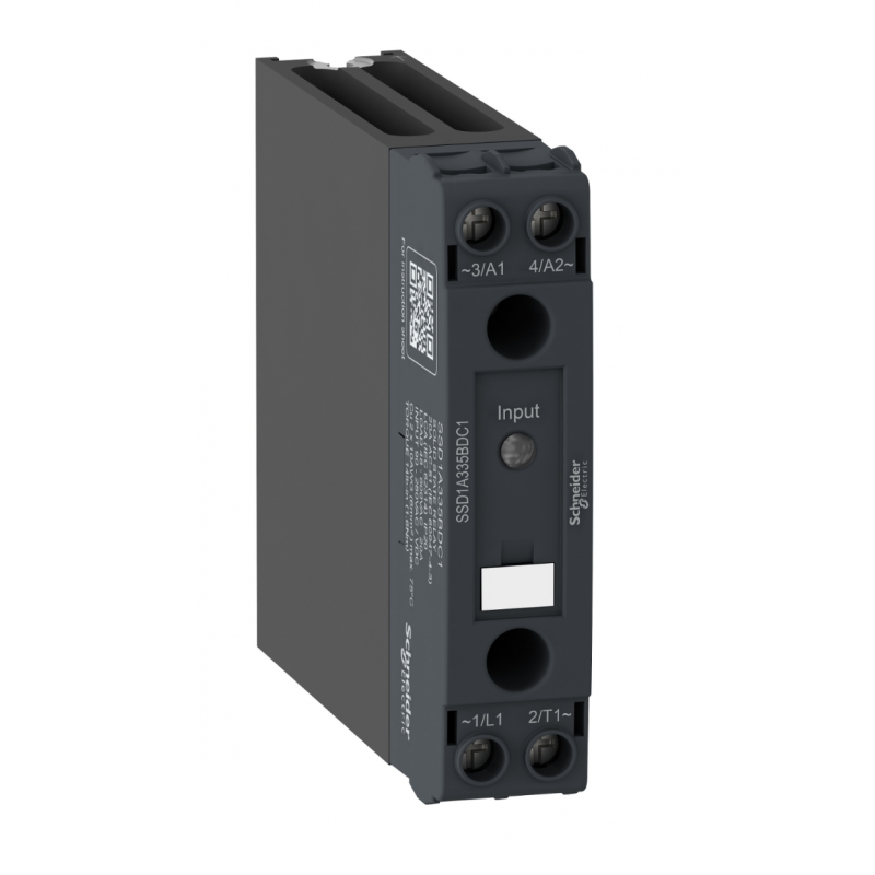 SSD1A320M7C1 - Твердотельное реле (1-фазное, 20А, DIN-рейка, 90-280VAC/DC / 48-600VAC) Schneider Electric