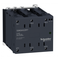 Твердотельное реле (3-фазное, 25А, 90-140VAC/48-600VAC) Schneider Electric (SSM3A325F7)