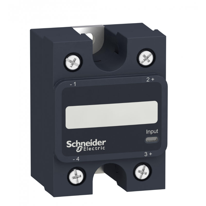 SSP1A490M7 - Твердотельное реле (1-фазное, 90А, панельный монтаж, 90-280VAC/48-660VAC) Schneider Electric