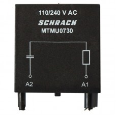 MTMU0730 - Модуль сети RC для гнезд MT, Uc-110…230 В AC, Schrack