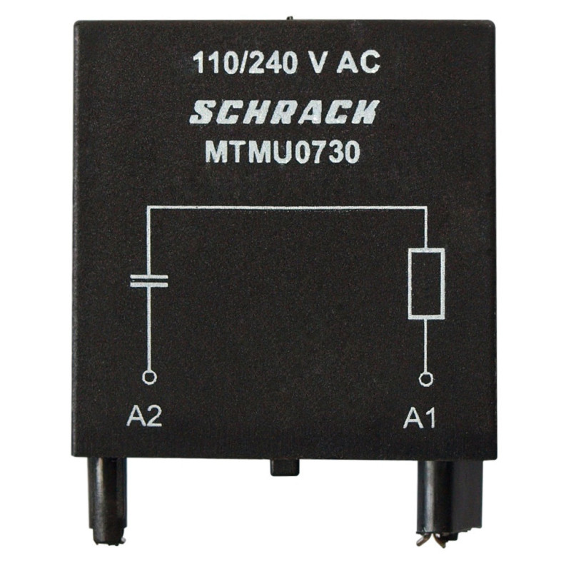 MTMU0730 - Модуль сети RC для гнезд MT, Uc-110…230 В AC, Schrack
