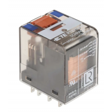 PT570024 - Миниатюрное реле PT, 4 C/O, Ie-6 A, Uc-24 В DC, кнопка тест, Schrack