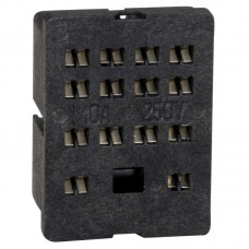 PT78604 - Гнездо под пайку, для реле PT5, 4 C/O, Schrack