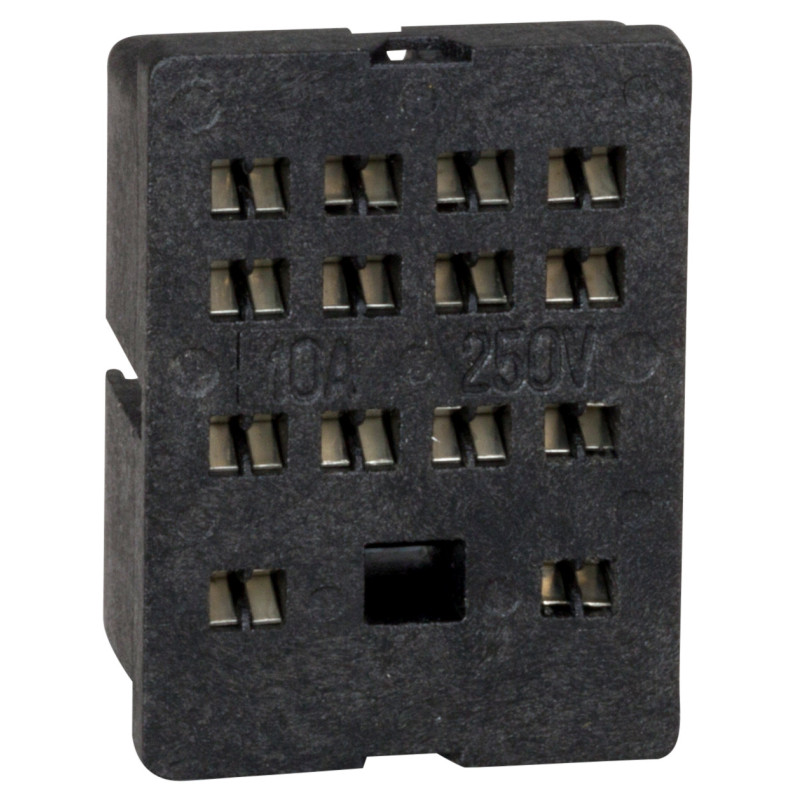 PT78604 - Гнездо под пайку, для реле PT5, 4 C/O, Schrack